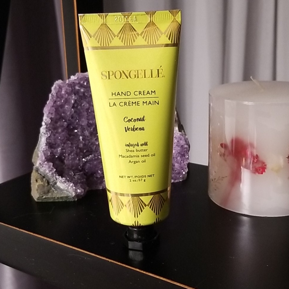 NWT Spongellé Hand Cream Coconut Verbena